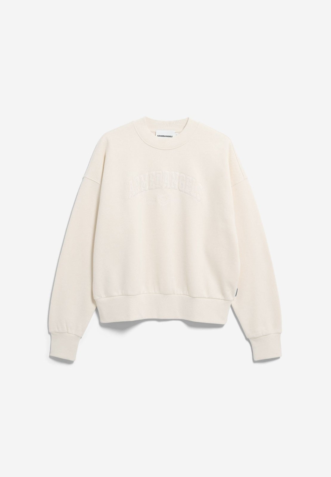 ARMEDANGELS - ALIZAA College-Sweatshirt • undyed - ROSA ECK