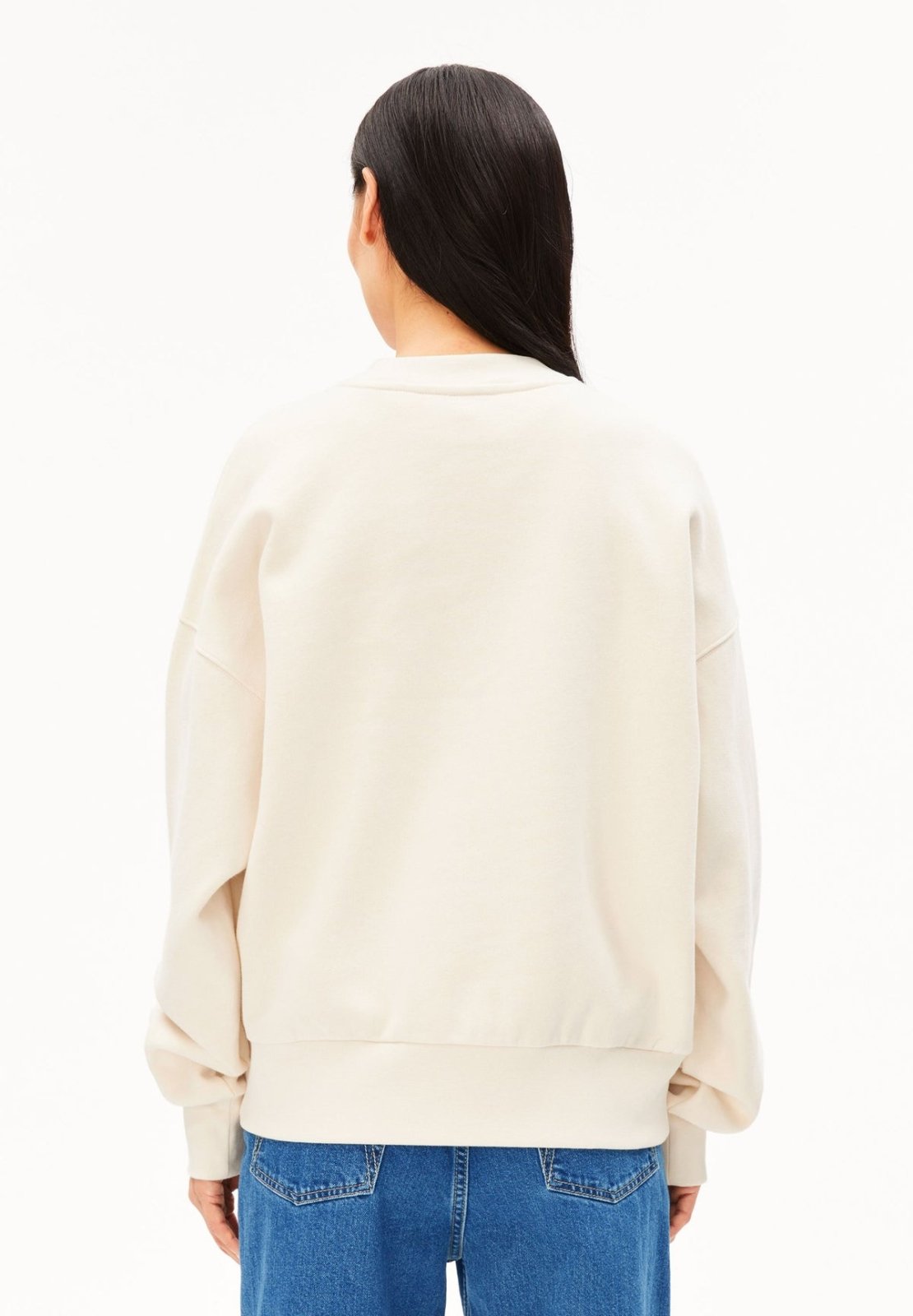ARMEDANGELS - ALIZAA College-Sweatshirt • undyed - ROSA ECK