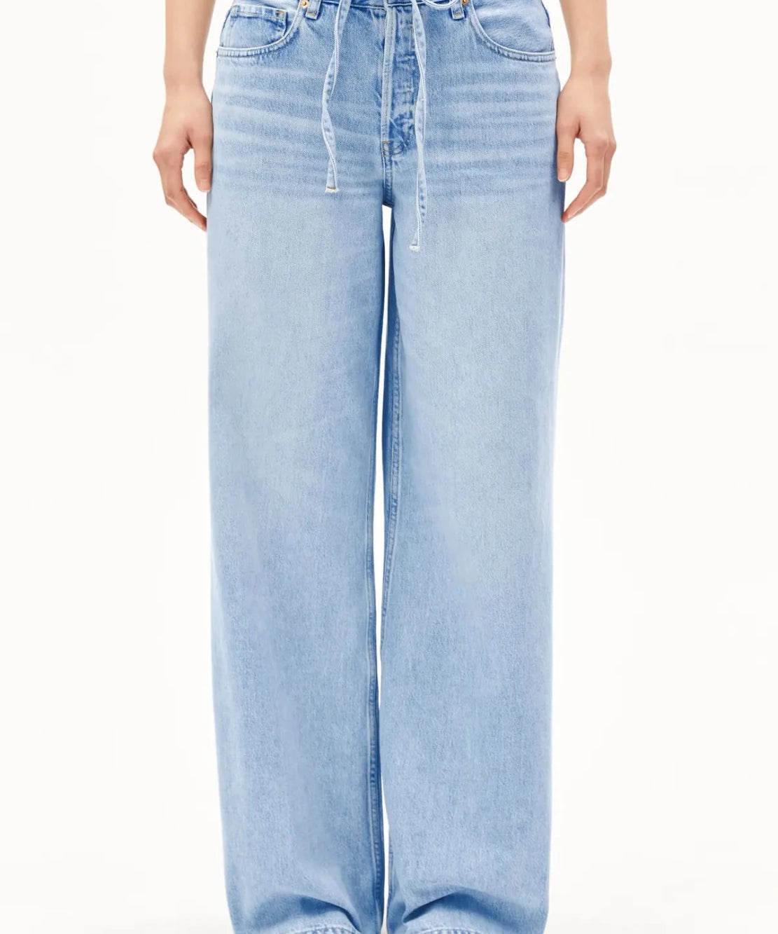 ARMEDANGELS - ASTRAEAAS Wide Leg Jeans • noise - ROSA ECK