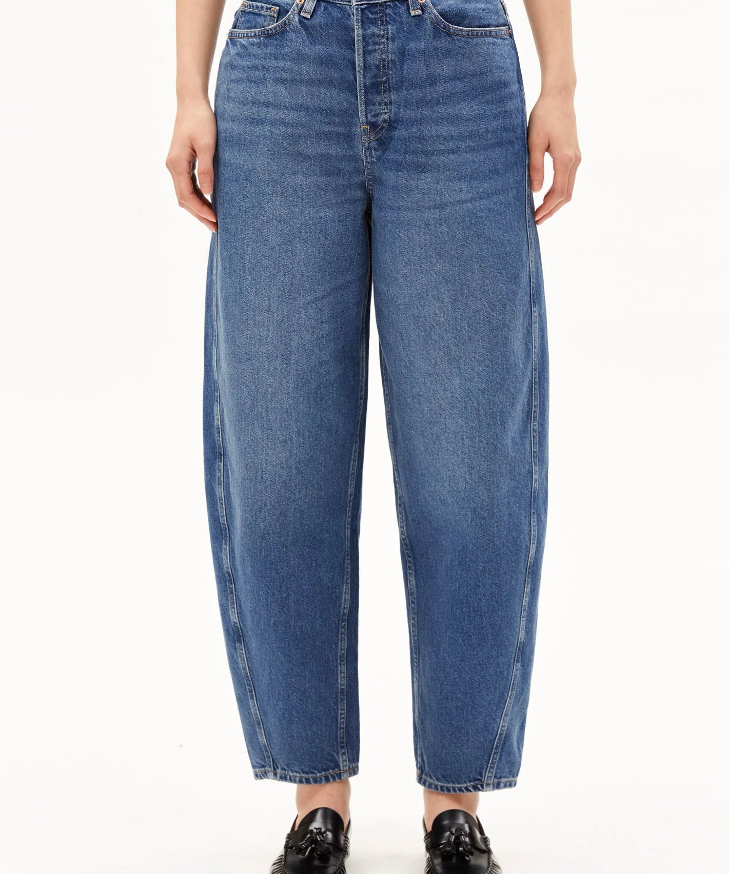 ARMEDANGELS - BAARLY Barrel Jeans • crunchy - ROSA ECK