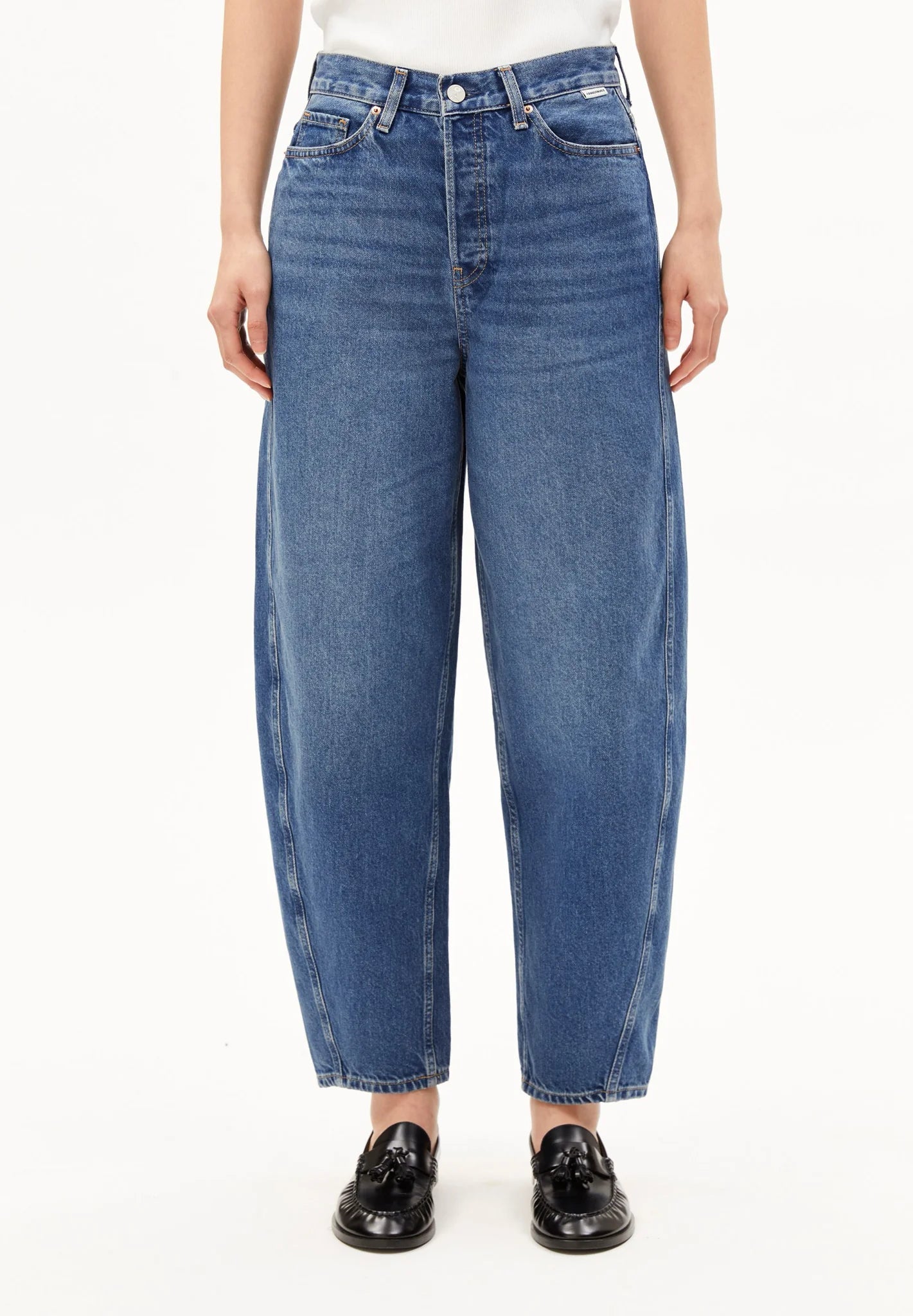 ARMEDANGELS - BAARLY Barrel Jeans • crunchy - ROSA ECK