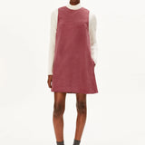 Cord-Minikleid • velvet ember
