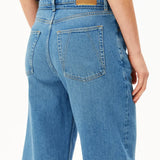 ARMEDANGELS - DAANY Jeans Baggy - Shorts • laguna - ROSA ECK