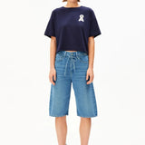 ARMEDANGELS - DAANY Jeans Baggy - Shorts • laguna - ROSA ECK