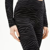 ARMEDANGELS - FARIBAA ZEBRARAA Hose • black - Hose - ROSA ECK