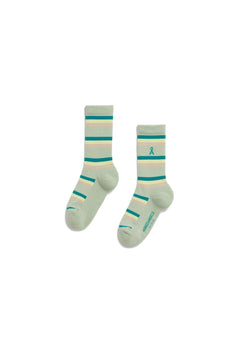 ARMEDANGELS - Gestreifte Socken • foam - Socken - ROSA ECK