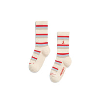 ARMEDANGELS - Gestreifte Socken • oatmilk - Socken - ROSA ECK