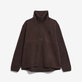 HAARLEENAA Fleece-Pullover • claystone