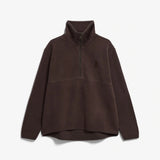 ARMEDANGELS - HAARLEENAA Fleece-Pullover • claystone - ROSA ECK