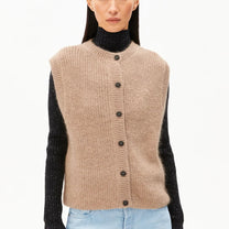 ARMEDANGELS - HELGEAA PREMIUM Top • true camel - Top - ROSA ECK
