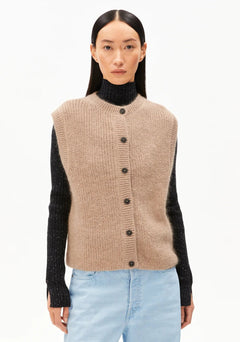 ARMEDANGELS - HELGEAA PREMIUM Top • true camel - Top - ROSA ECK