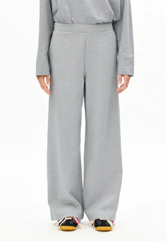 ARMEDANGELS - HIMAARI Jersey Jogginghose • silver melange - Hose - ROSA ECK
