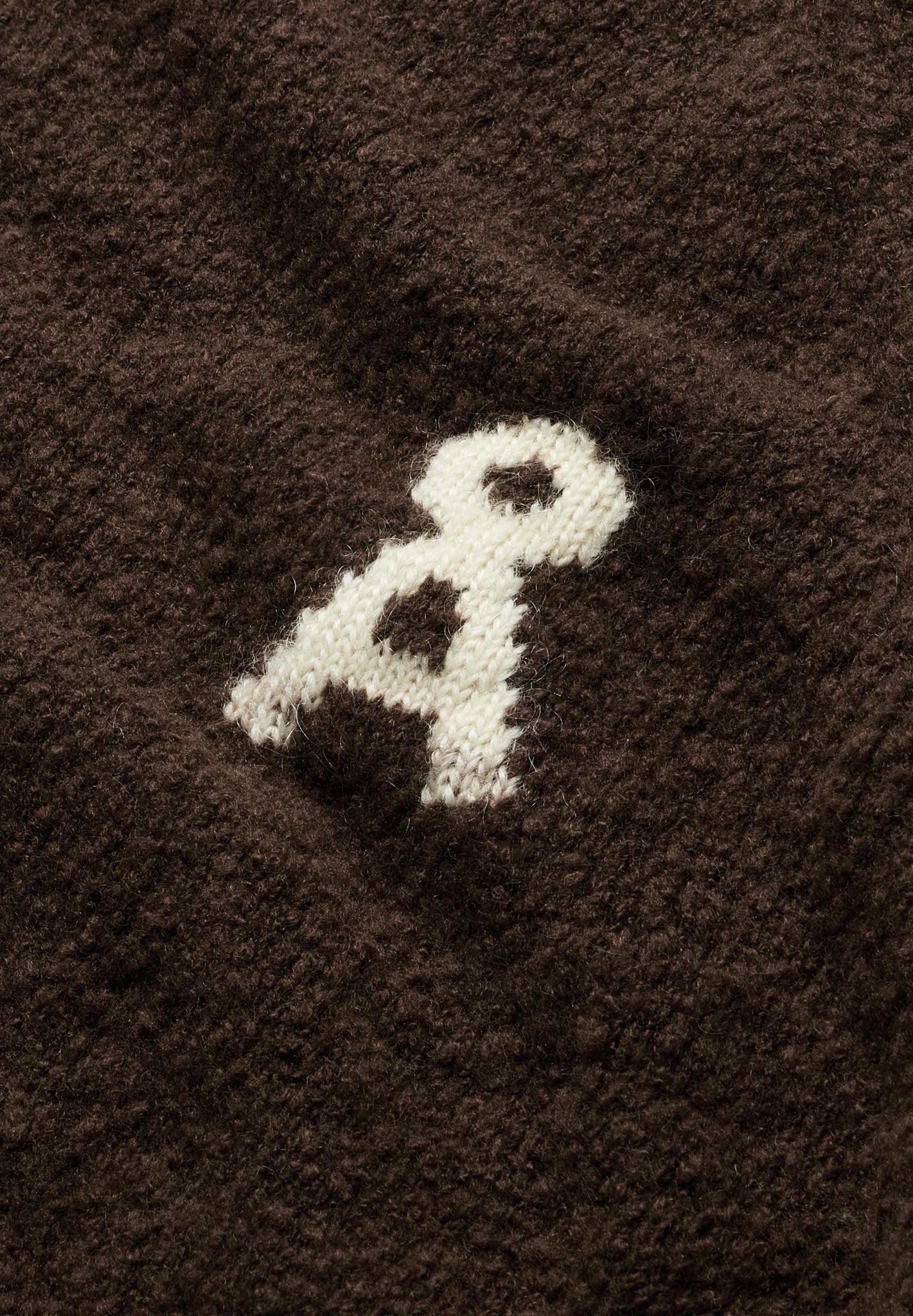 ICONIC Å MONALAA BOUCLÉ Strickpullover • claystone