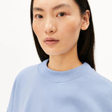 ARMEDANGELS - ICONIC Å ALIZAA Pullover • soft blue - ROSA ECK