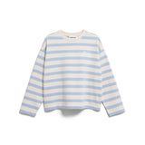 ARMEDANGELS - ICONIC Å FRANKAA BOLD Pullover • undyed-soft blue - ROSA ECK