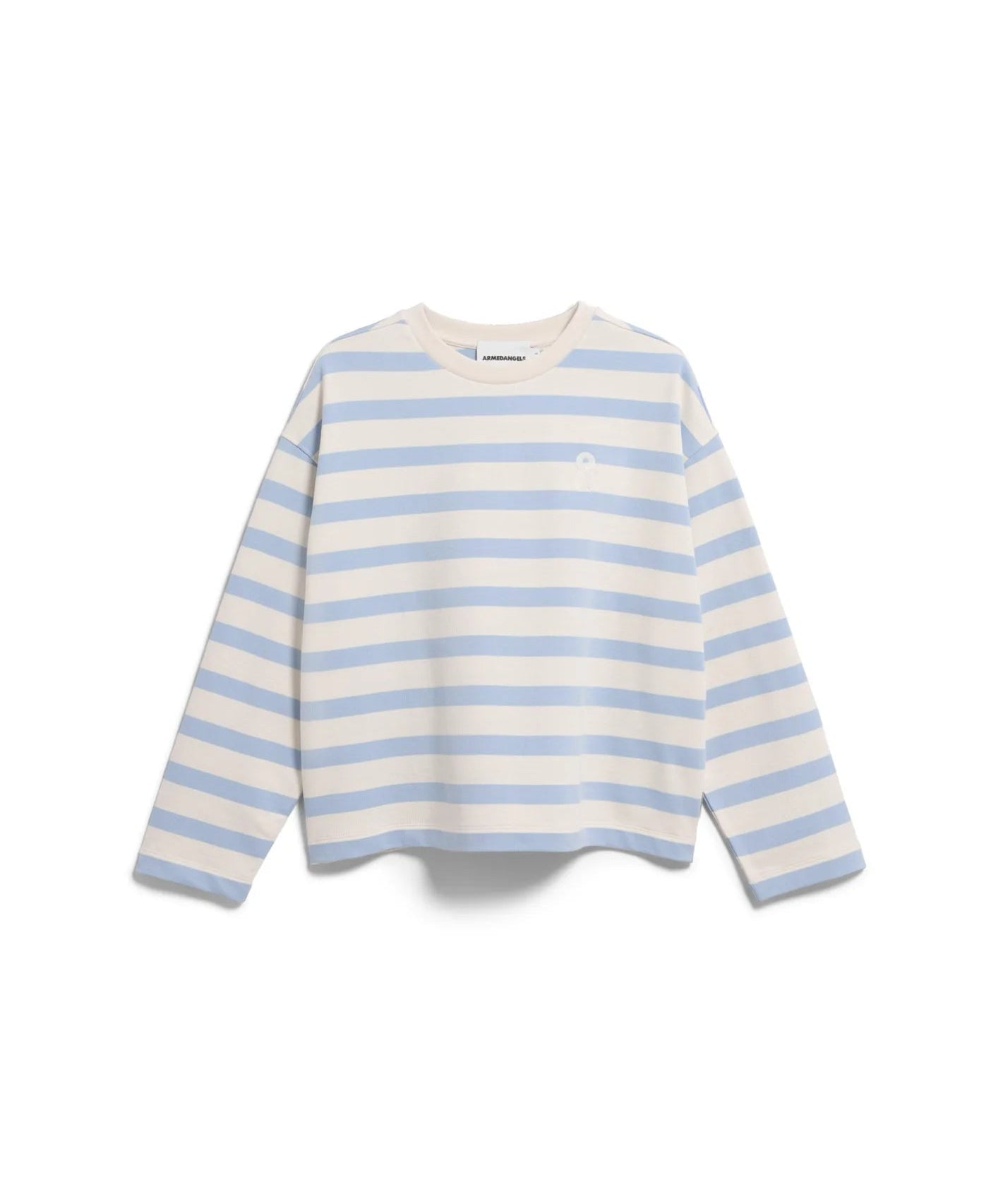 ARMEDANGELS - ICONIC Å FRANKAA BOLD Pullover • undyed-soft blue - ROSA ECK
