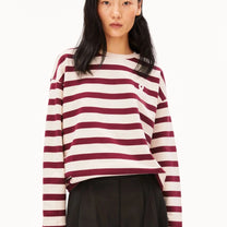 ARMEDANGELS - ICONIC Å FRANKAA BOLD Pullover • undyed-velvet red - ROSA ECK