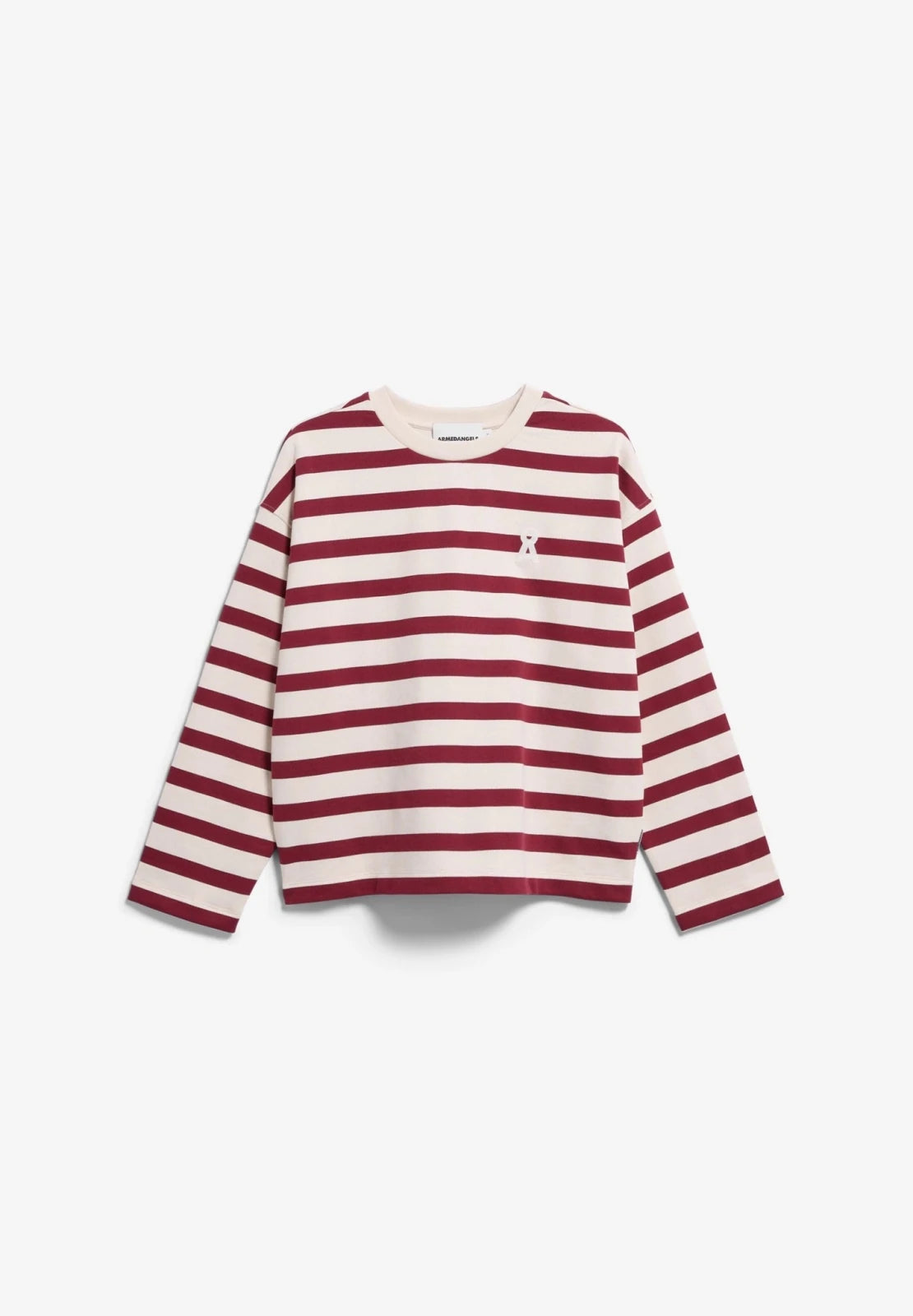 ARMEDANGELS - ICONIC Å FRANKAA BOLD Pullover • undyed-velvet red - ROSA ECK