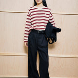 ARMEDANGELS - ICONIC Å FRANKAA BOLD Pullover • undyed-velvet red - ROSA ECK