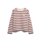 ARMEDANGELS - ICONIC Å FRANKAA BOLD Pullover • undyed-velvet red-soft blue - ROSA ECK