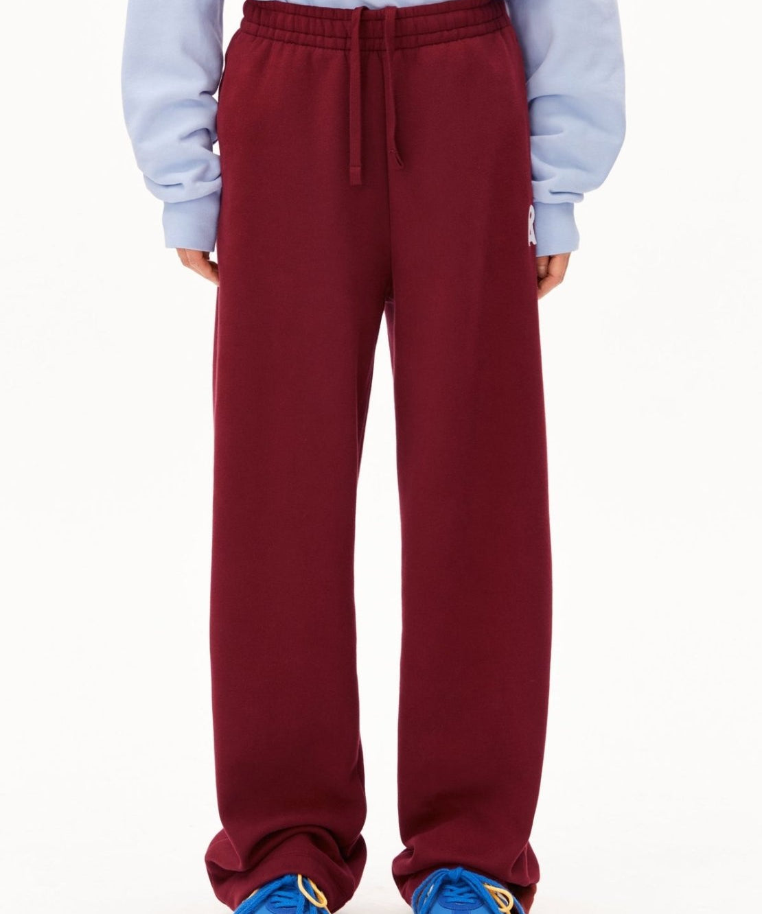 ARMEDANGELS - ICONIC Å IVAARA Sweathose • velvet red - ROSA ECK