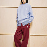 ARMEDANGELS - ICONIC Å IVAARA Sweathose • velvet red - ROSA ECK