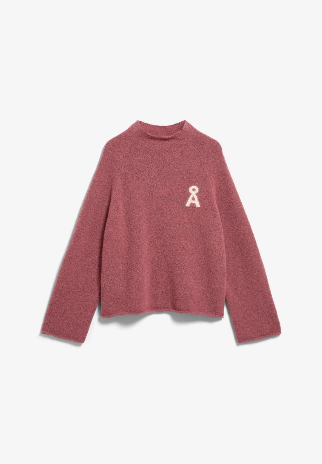 ARMEDANGELS - ICONIC Å MONALAA BOUCLÉ Strickpullover • velvet ember - ROSA ECK