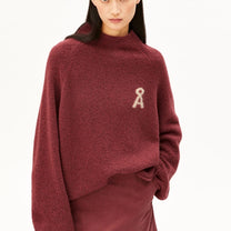 ARMEDANGELS - ICONIC Å MONALAA BOUCLÉ Strickpullover • velvet ember - ROSA ECK
