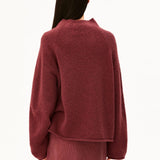 ARMEDANGELS - ICONIC Å MONALAA BOUCLÉ Strickpullover • velvet ember - ROSA ECK