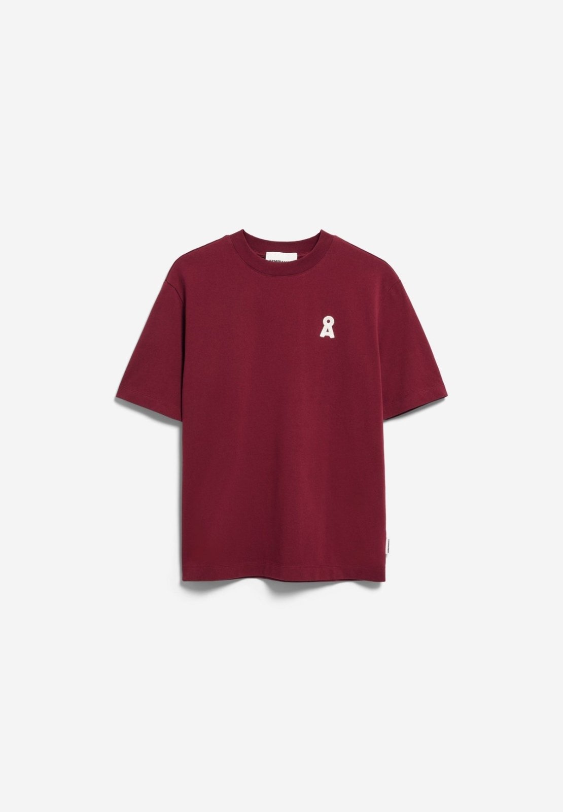 ARMEDANGELS - ICONIC Å TARJAA T-Shirt • velvet red - ROSA ECK