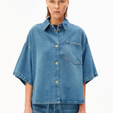 ARMEDANGELS - Jeans Overshirt • laguna - ROSA ECK