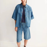 ARMEDANGELS - Jeans Overshirt • laguna - ROSA ECK