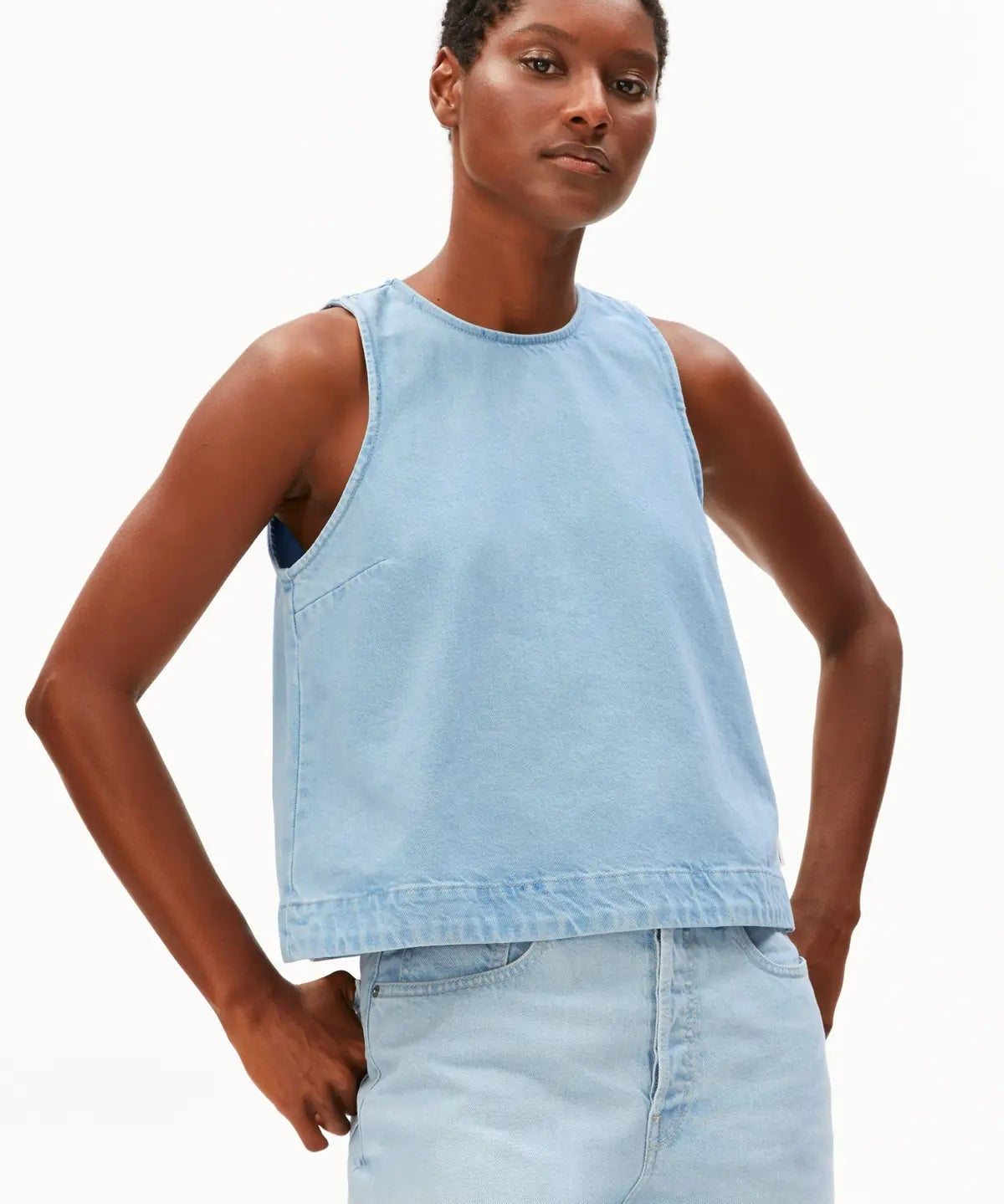 ARMEDANGELS - Jeans Top • barrea - ROSA ECK