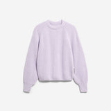 ARMEDANGELS - KAAGI Rippstrick-Pullover • moonlit lilac - ROSA ECK