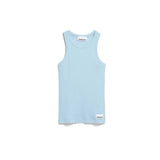 ARMEDANGELS - KANITAA Ripp - Top • blue glow - Top - ROSA ECK