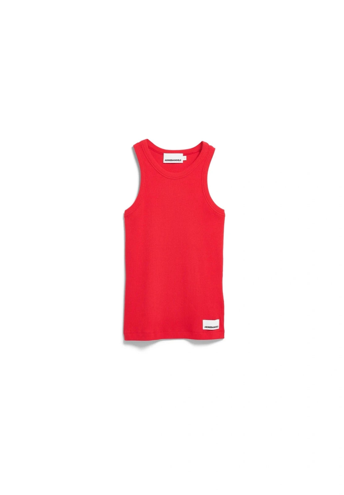 ARMEDANGELS - KANITAA Ripp - Top • mars red - Top - ROSA ECK