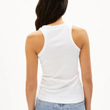 ARMEDANGELS - KANITAA Ripp - Top • white - Top - ROSA ECK