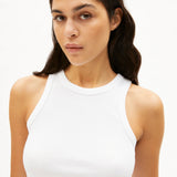 ARMEDANGELS - KANITAA Ripp - Top • white - Top - ROSA ECK