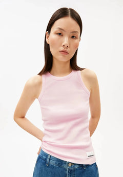 ARMEDANGELS - KANITAA Top • pink mist - ROSA ECK