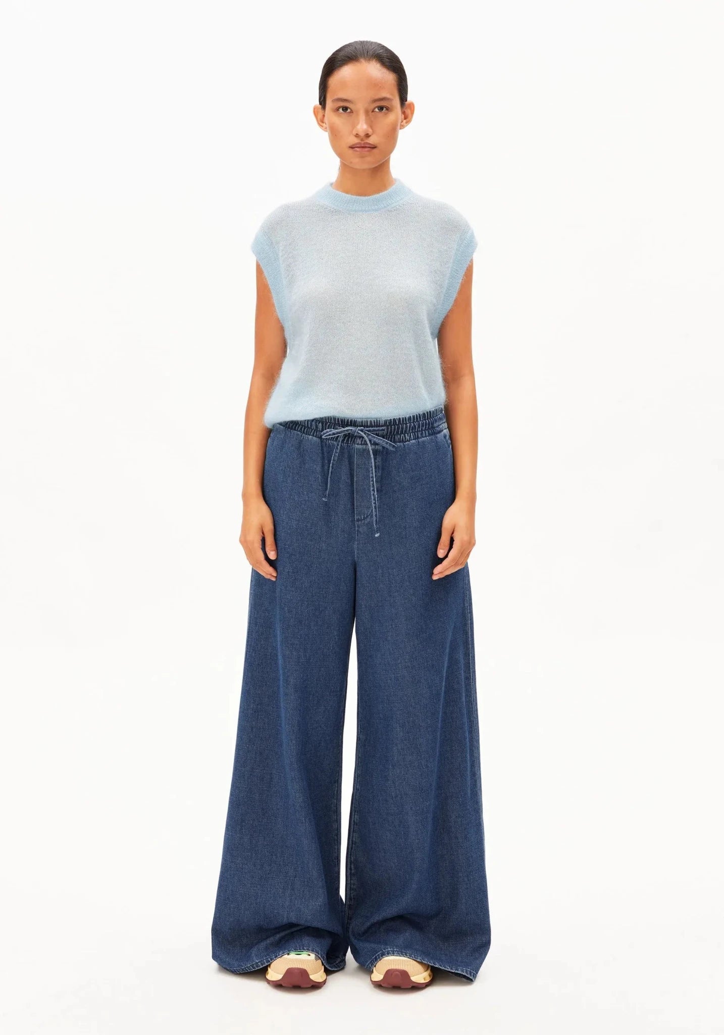 ARMEDANGELS - KELAANI Jeanshose • eau - ROSA ECK