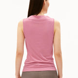 ARMEDANGELS - LAMINIAA Top • washed berry - ROSA ECK
