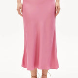 ARMEDANGELS - LENOVAA Satin Slip Rock • washed berry - ROSA ECK