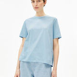 ARMEDANGELS - LUALAA T-Shirt • blue glow - T-Shirt - ROSA ECK