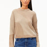ARMEDANGELS - MAYRAA VANISE Strickpullover • camel melange - oatmilk - Pullover - ROSA ECK