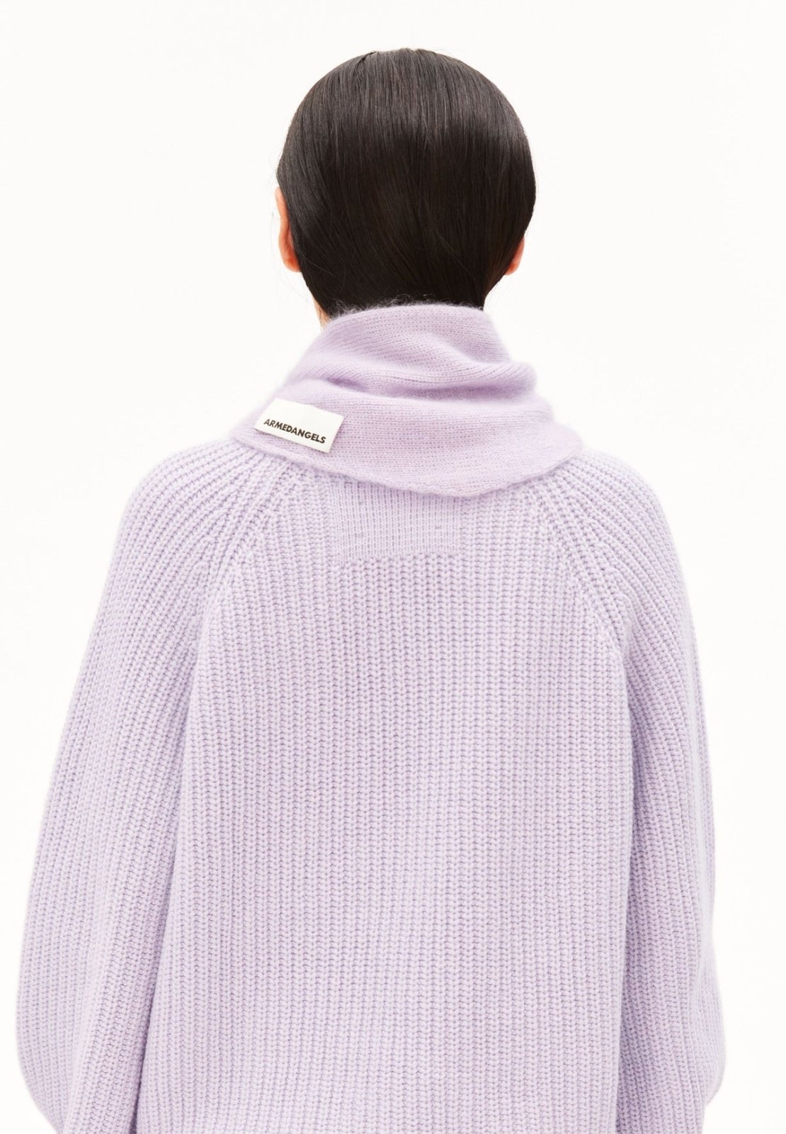 ARMEDANGELS - Mohair-Mix Schal • moonlit lilac - ROSA ECK