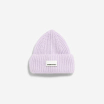 ARMEDANGELS - Mohair-Mix Strickmütze • moonlit lilac - ROSA ECK