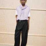 ARMEDANGELS - Mohair-Mix Strickpullunder • moonlit lilac - ROSA ECK