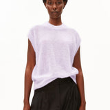 ARMEDANGELS - Mohair-Mix Strickpullunder • moonlit lilac - ROSA ECK
