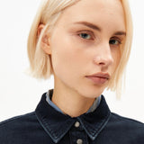ARMEDANGELS - NALAANI Jeansbluse • rinse - ROSA ECK