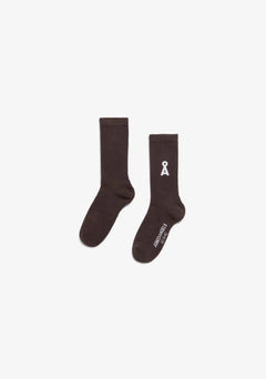ARMEDANGELS - SAAMUS BOLD Socken • claystone - ROSA ECK